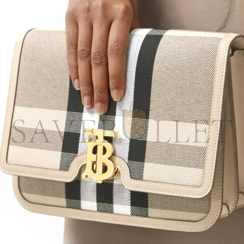 Bv*b*rry plaid crossbody bag 80398571 (25.5*18.5*6.5cm)